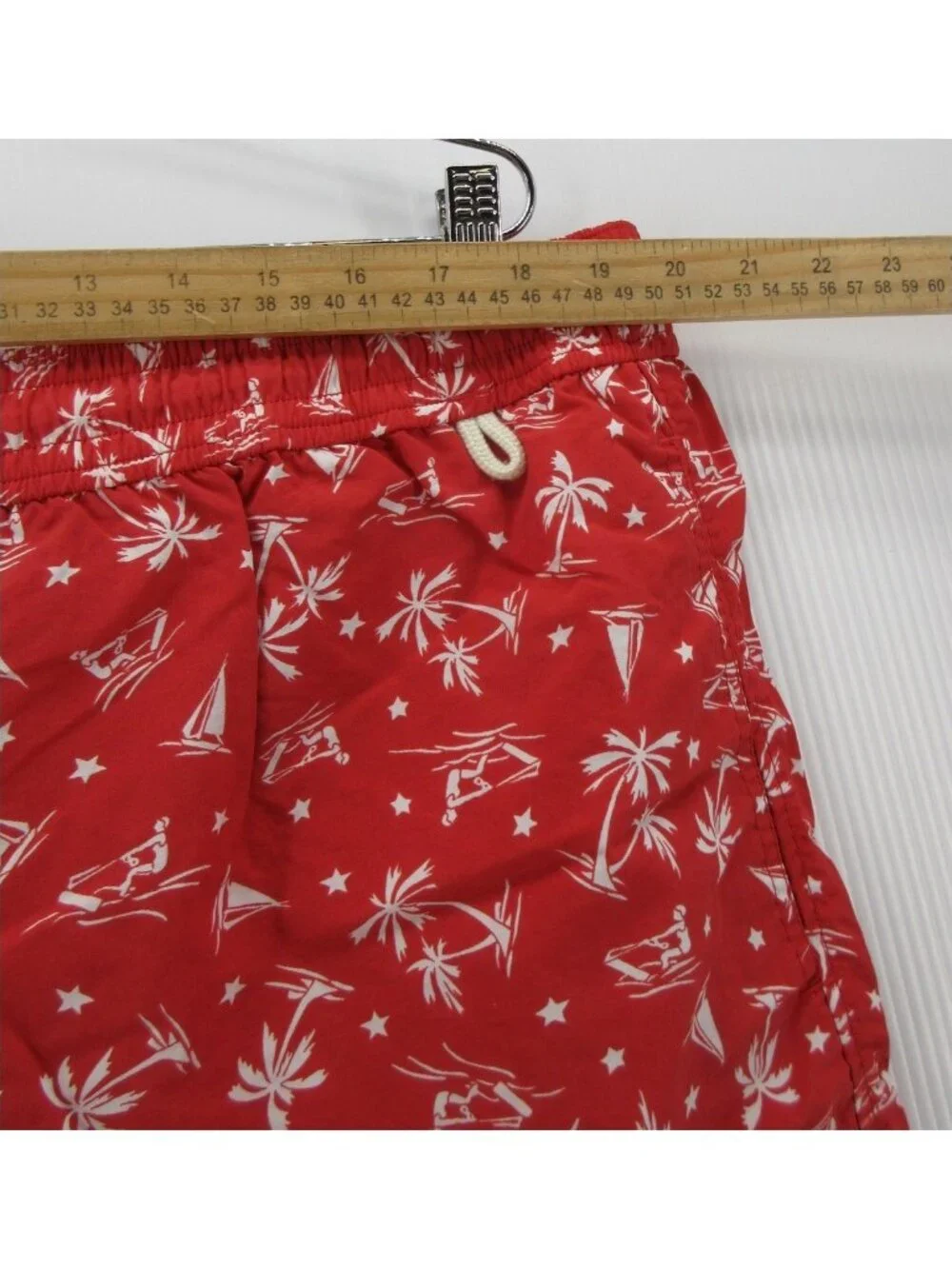 Polo Ralph Lauren Swim Trunks XXL Tall Native Palm Tree Sailboat AOP